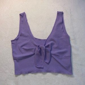 purple tanktop